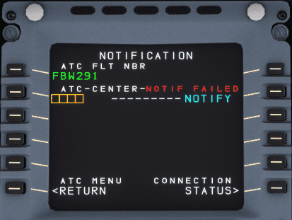 Failed notification Failed notification