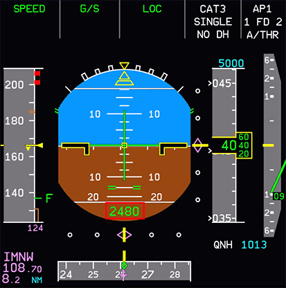 Radio altimeter alive Radio altimeter alive