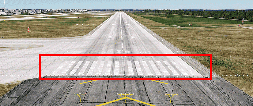 Runway threshold Runway threshold